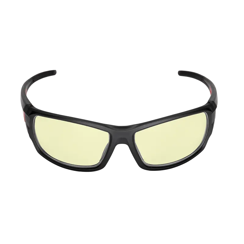 Milwaukee Yellow Performance Safety Glasses – Single Pair For Enhanced Contrast Vision (Model 48732120) 1