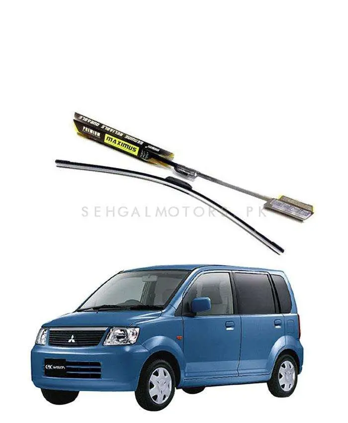 Mitsubishi Ek Wagon Silicone Wipers – Oem-Style Blades For 2000–2006 Vehicles 1