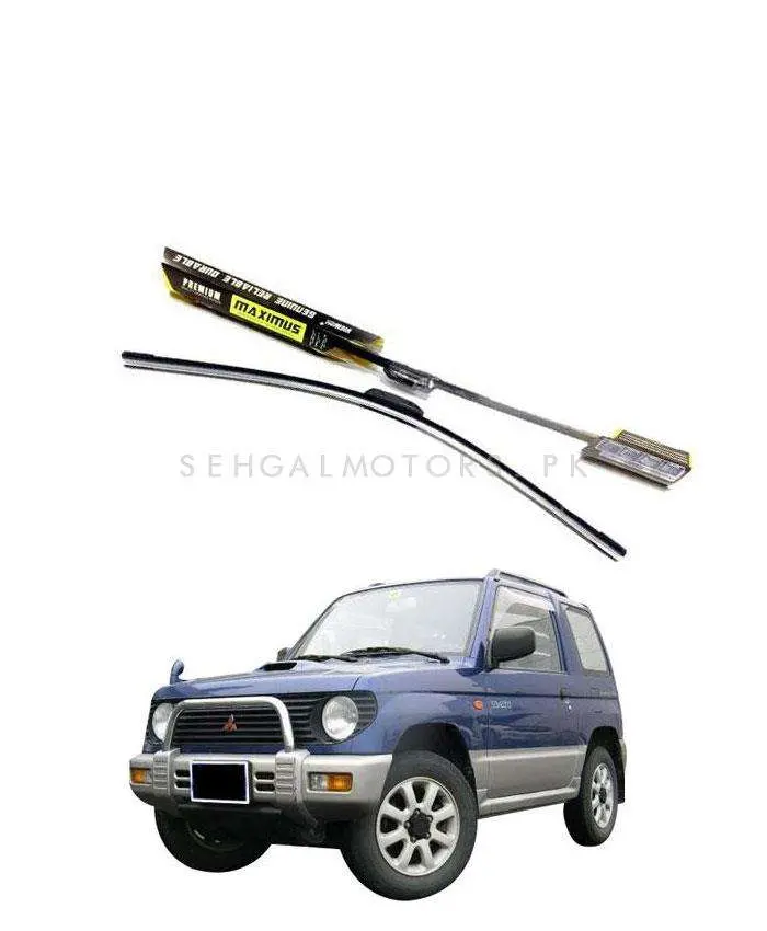 Mitsubishi Pajero Mini Silicone Wiper Blades – Maximus Premium All-Weather Replacement 1