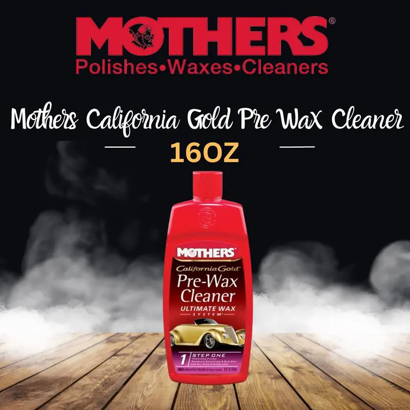 Mothers California Gold Pre-Wax Cleaner 16Oz – Decontaminating Clay Lubricant & Surface Prep 1