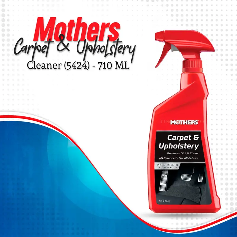 Mothers Carpet & Upholstery Cleaner 710Ml – Deep-Cleaning Formula For Auto Interiors & Fabric Surfaces 1