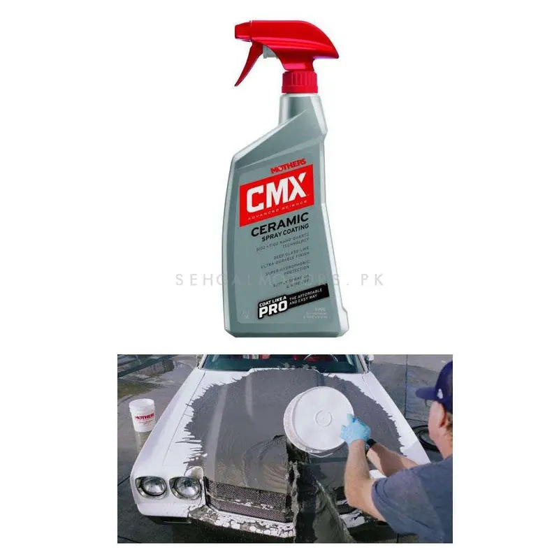 Mothers Cmx Ceramic Spray Coating 710Ml – Long-Lasting Hydrophobic Topcoat For Paint & Wheels 2