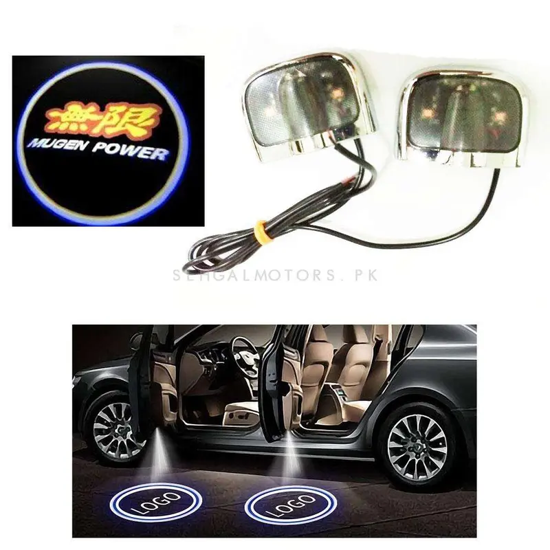 Mugen Ghost Shadow Welcome Light Projectors – Dual Logo Door Light Kit 1