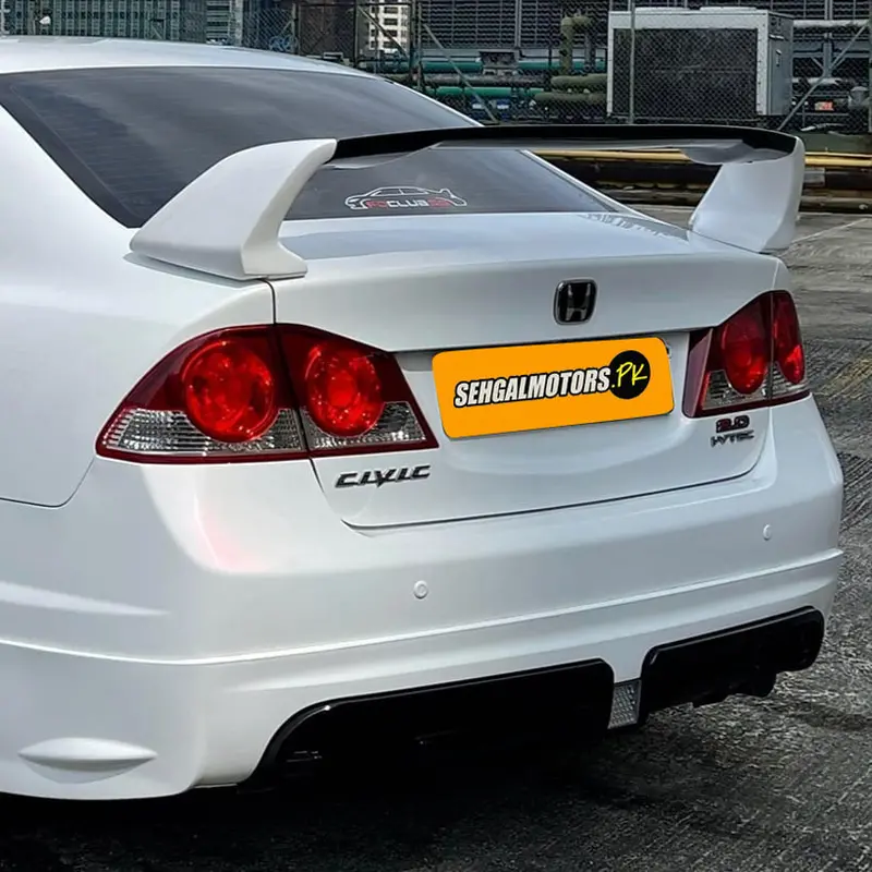 Mugen Rr Rear Spoiler For Honda Civic (2006–2012) 1