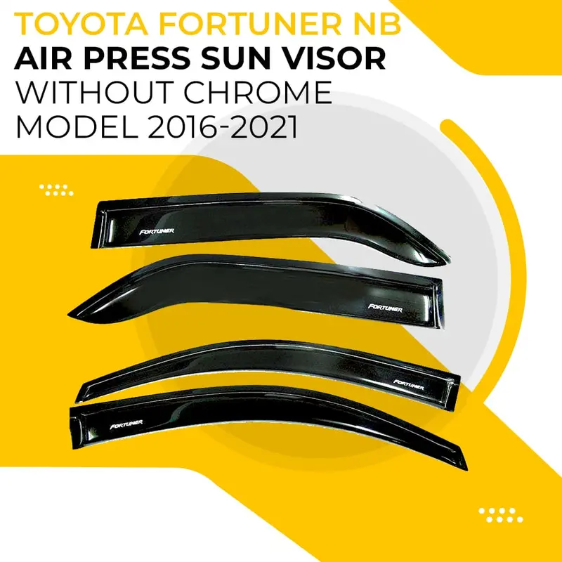 Nb Air Press Sun Visor – Matte Finish Variant Without Chrome (2016–2021) 1