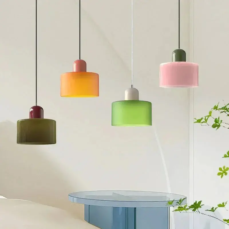 Nordic Color-Changing Glass Pendant – 18-Hue Rgb+White Tunable Glass Globe Light 1