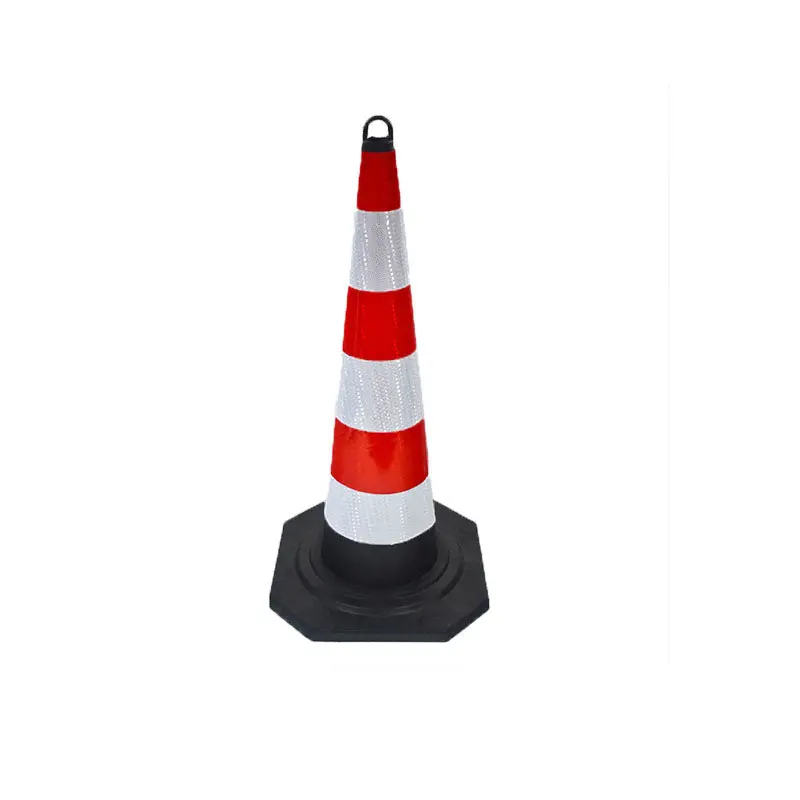 Orange Plastic Traffic Safety Cone – 24-Inch Height, Durable Construction 1