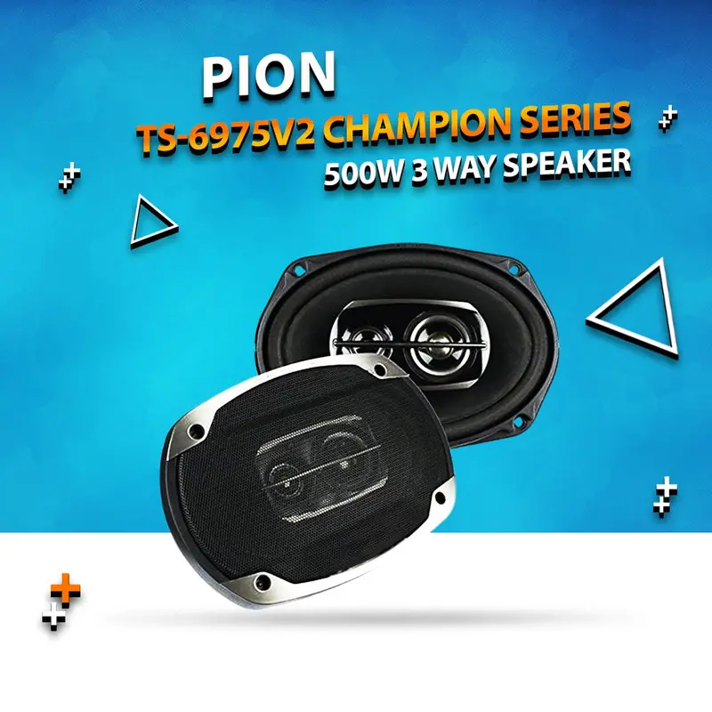 Pion Ts-6975V2 Champion Series 3-Way Speaker – 500W High-Fidelity Audio 1