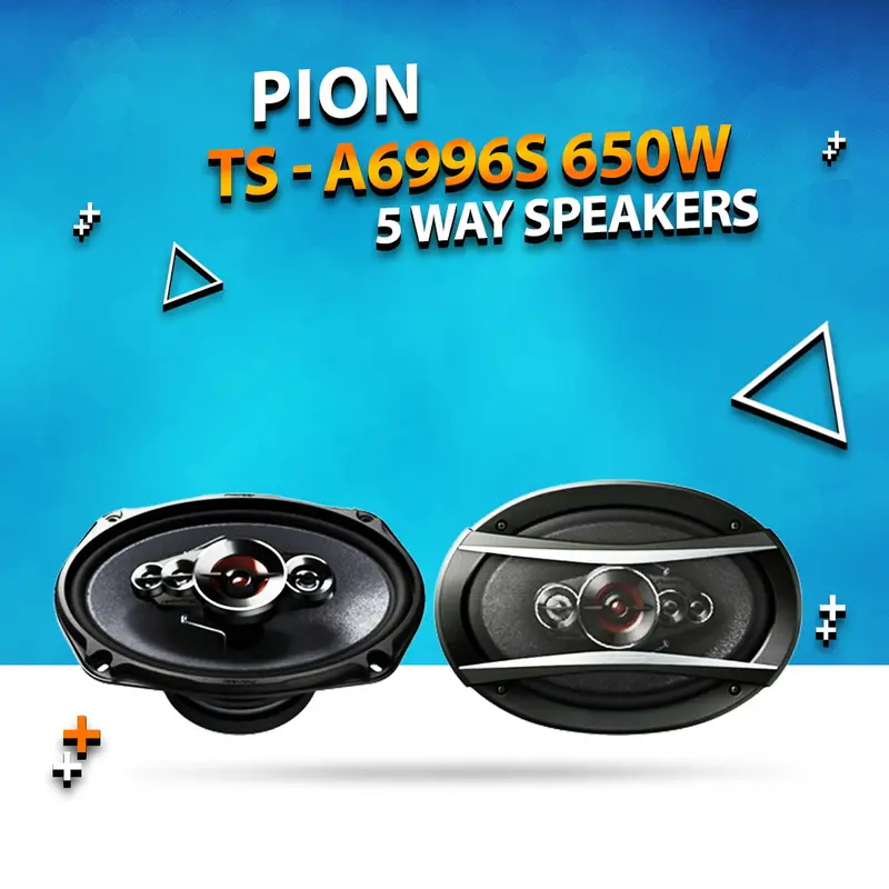 Pion Ts-A6996S 6×9-Inch 5-Way Speaker – 650W High-Power Sound System 1