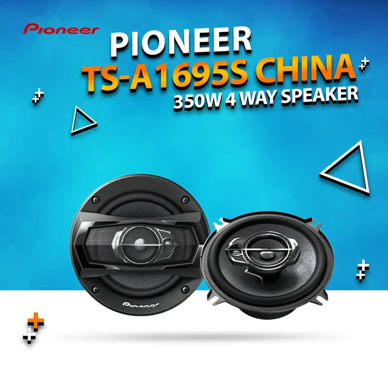 Pioneer Ts-A1695S 6-Inch 4-Way Coaxial Speaker – 350W China Edition 1