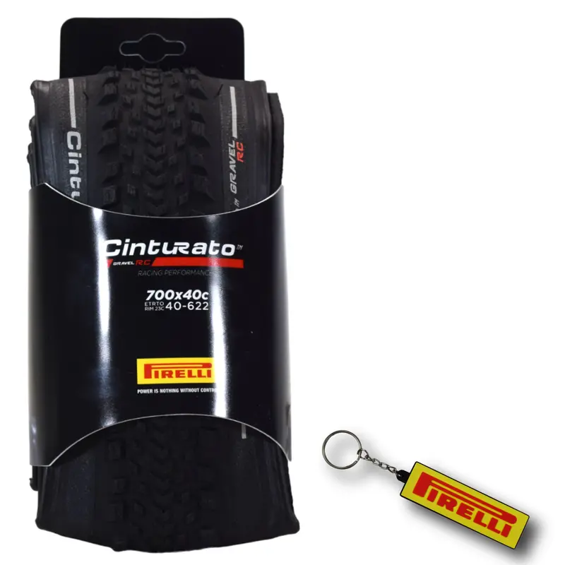 Pirelli Cinturato Gravel Rc Race Tire – 700×40C, Tubeless Ready Clincher With Speedgrip Compound For Fast Gravel Riding 1