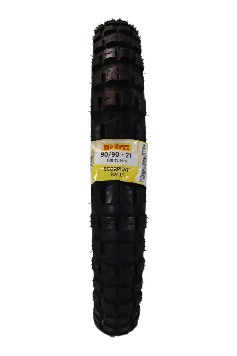 Pirelli Rally Front 90/90-21 54R Tubeless Motorcycle Tire – Durable Off-Road & On-Road Adventure Tire For Rally Use 1
