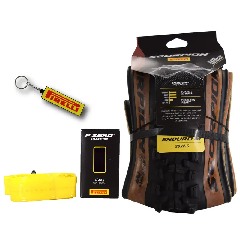 Pirelli Scorpion Enduro M Classic 29×2.6 – Tubeless-Ready All-Terrain Mtb Tire With Smartube & Keychain 1
