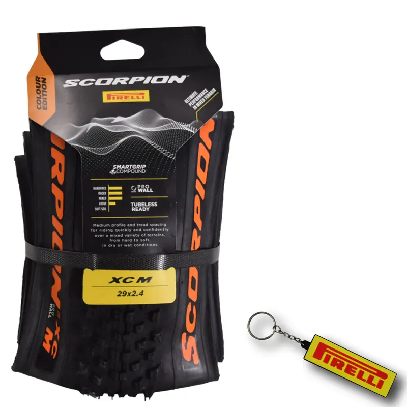 Pirelli Scorpion Xc M Colour Edition Mtb Tire – Vibrant Aesthetic Variant With Keychain Accessory 1