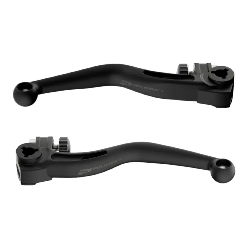 Polisport Apt Unbreakable Brake & Clutch Levers For Husqvarna Te/Fe & Gasgas Ec/Mc/Ex (2021–2024) – Mx/Enduro Composite Lever Kit 1