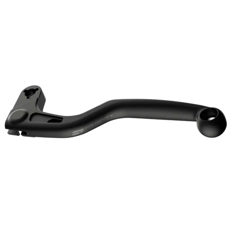 Polisport Apt Unbreakable Clutch Lever – Honda Crf250R/250Rx/450R/450Rx (2004–2025), Cnc Adapter, Bendable, Black 1