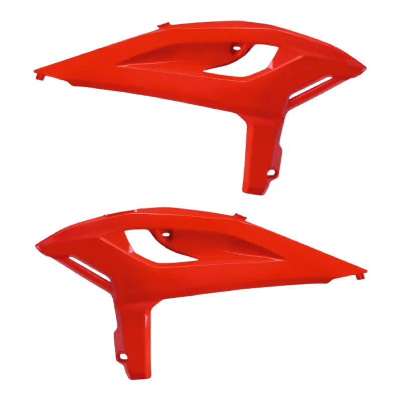 Polisport Beta Rr X-Pro Radiator Scoops – Red Gloss Panels (2025–2026), Lightweight & Impact-Resistant 1