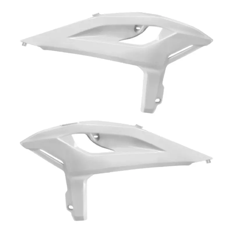 Polisport Beta Rr X-Pro Radiator Scoops – White Gloss Panels (2025–2026), Sleek & Protective 1