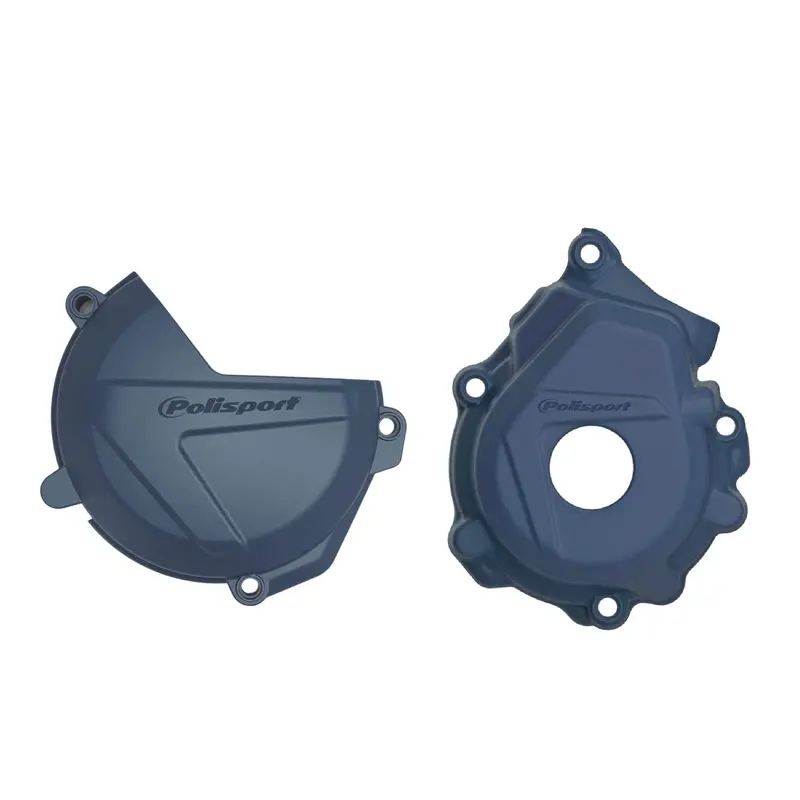Polisport Blue Clutch & Ignition Cover Guard For Husqvarna Fc250/Fc350 (2016–2022) 1