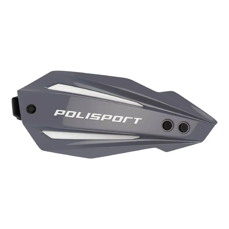 Polisport Bullit Universal Motocross Handguard – Full-Wrap Protective Shield For Off-Road & Supermoto – Nardo Grey 1