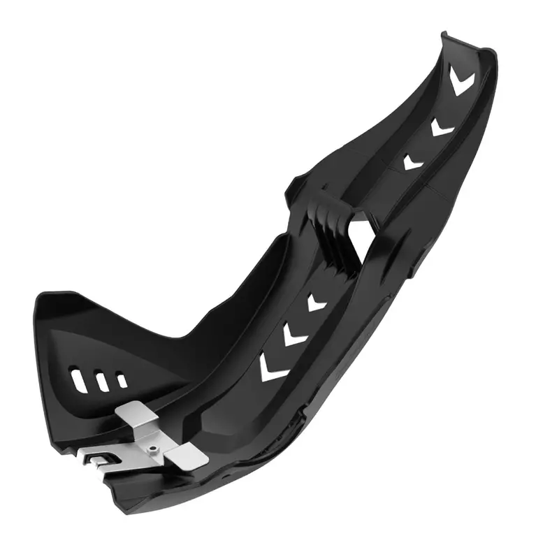 Polisport Fortress Skid Plate For Husqvarna Fe/Fc 250–450 & Ktm Sx-F 250–450 – Oem-Grade Mx Protection In Black 1