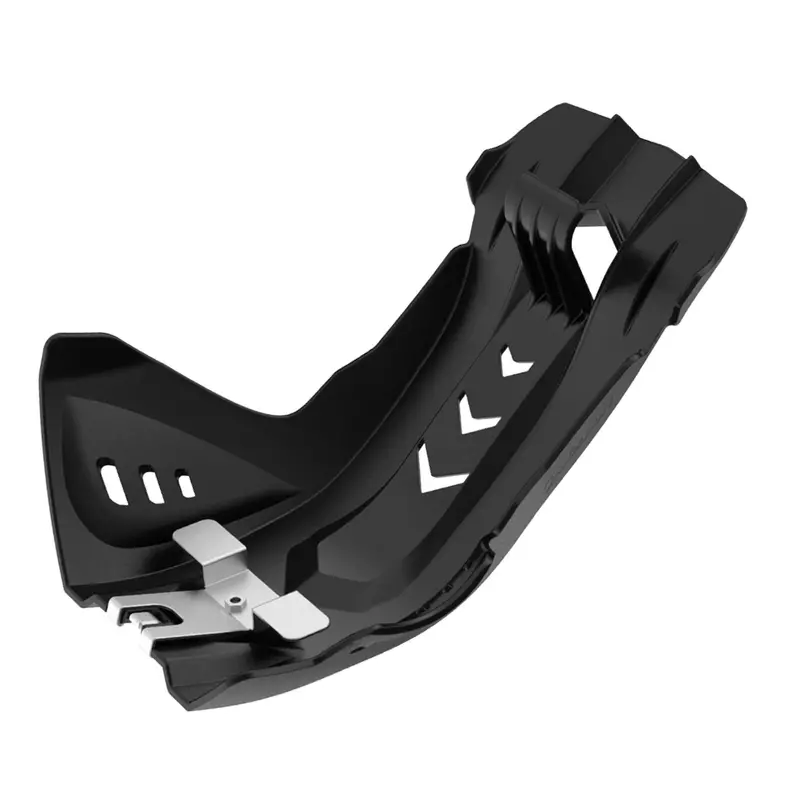 Polisport Fortress Skid Plate For Husqvarna Fe/Fc 250–501 & Ktm Exc-F/Sx-F 250–500 (2016–2023) – Oem-Grade Mx Protection In Black 1
