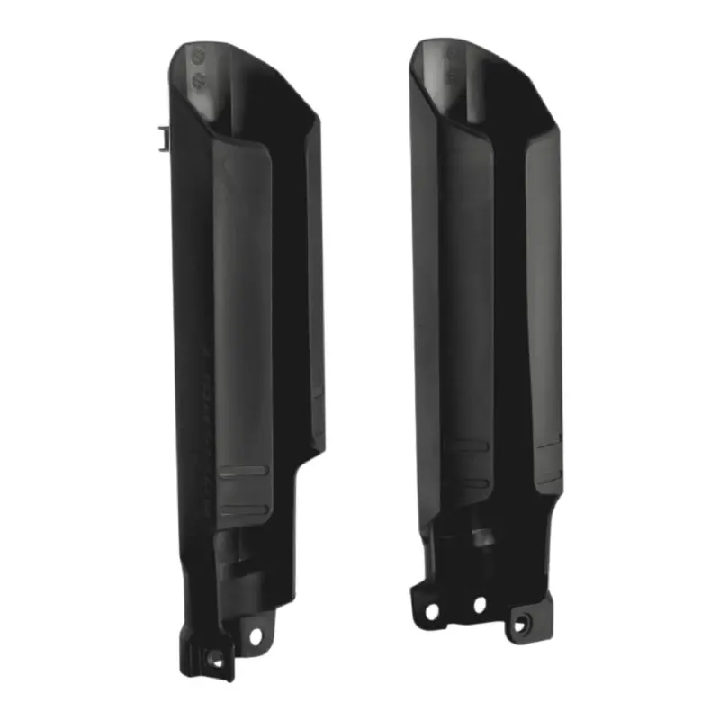 Polisport Full-Wrap Enduro Fork Guards For Beta Rr 125/200/250/300 2T (2019–2026) – Black, Oem-Fit Polypropylene Protection 1