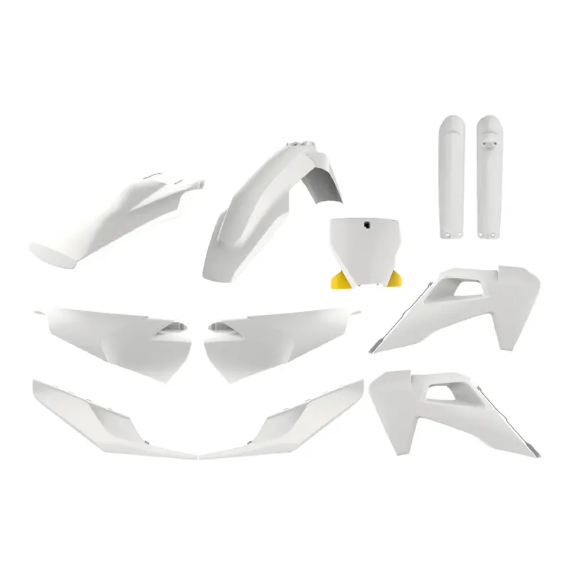 Polisport Husqvarna Fc/Fx/Tc/Tx Replica Plastic Kit (2019–2022) – White Mx Bodywork 1