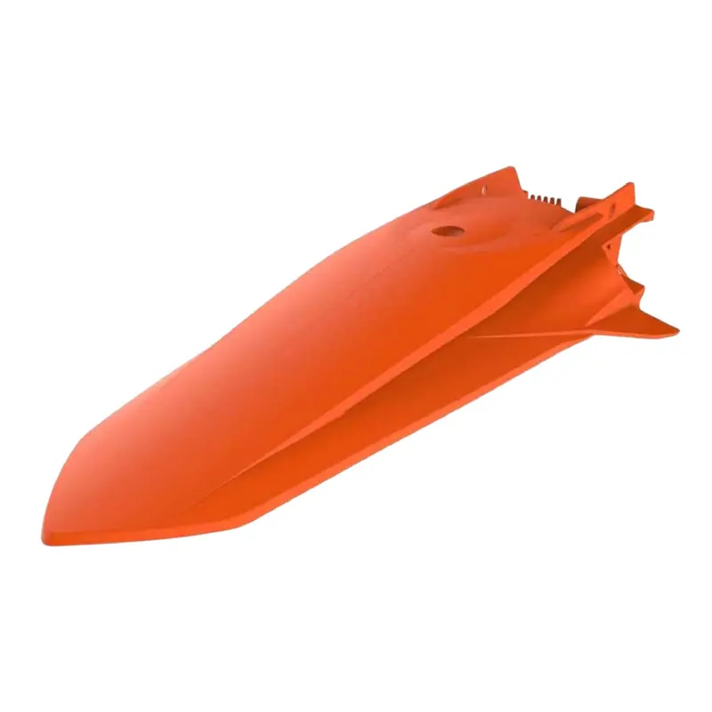 Polisport Ktm Exc/Xc-W Rear Fender (2020–2022) – Orange, Durable Motocross Replacement 1