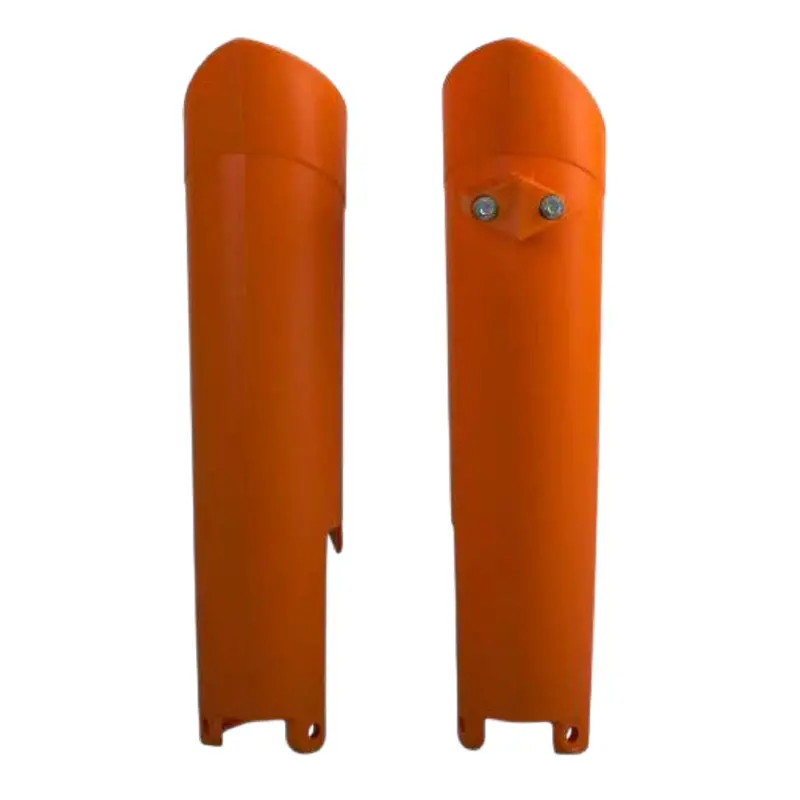 Polisport Ktm & Honda Fork Guards (2002–2015) – Gloss Orange, Durable Mx/Enduro Pair 1