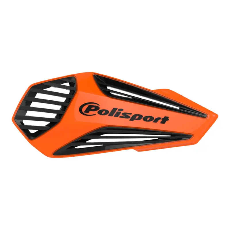 Polisport Mx Air Universal Handguard – High-Flow Ventilated Design – Orange/Black 1
