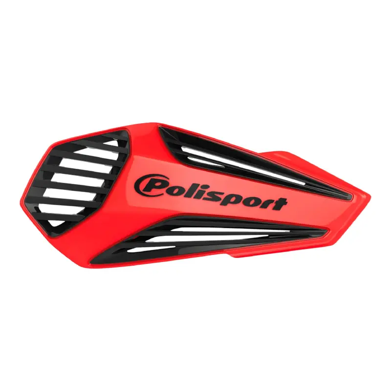 Polisport Mx Air Universal Handguard – Max-Ventilation Aluminum Shield For Motocross & Off-Road – Red/Black 1