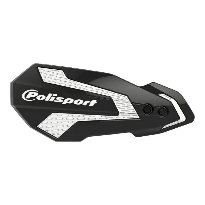 Polisport Mx Flow Handguard For Honda Crf450R/Rx (2021–2023) – Rugged, Flexible & Precision-Fit Protection – Black/White 1