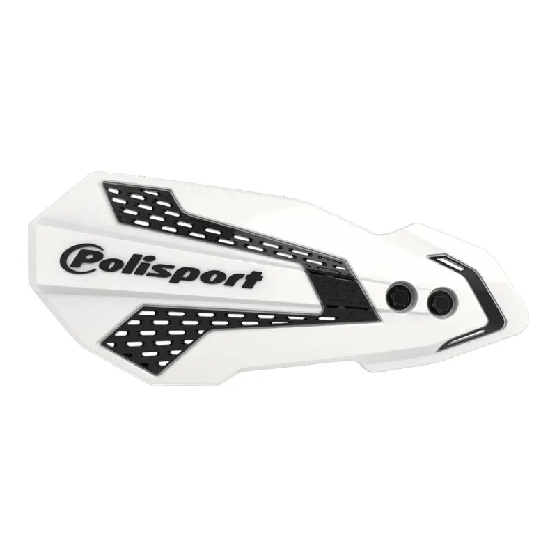 Polisport Mx Flow Handguard For Honda Crf450R/Rx (2021–2023) – Rugged, Flexible & Precision-Fit Protection – White/Black 1