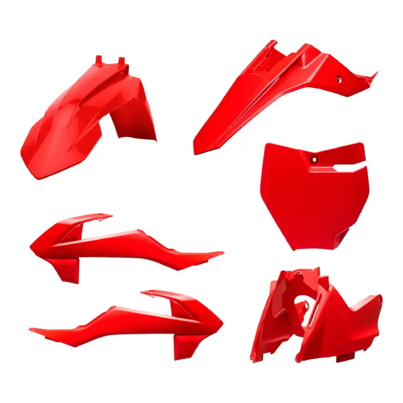 Polisport Mx Replica Plastic Kit For Gasgas Mc65 (2021–2024) – Red Oem-Style Bodywork 1