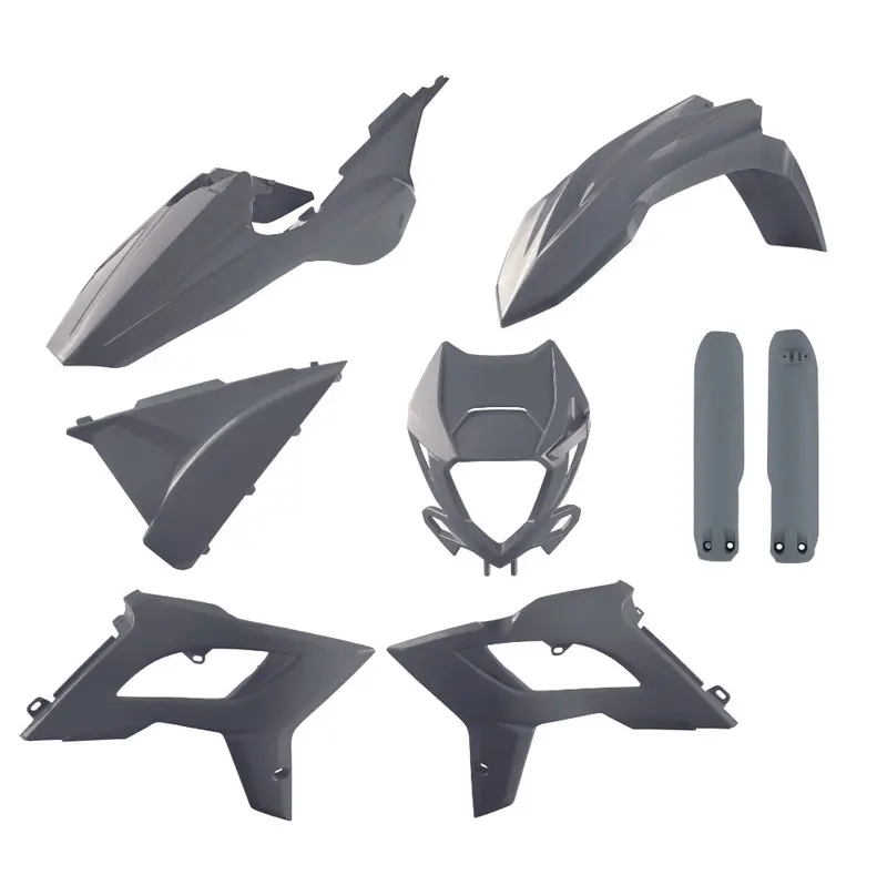 Polisport Mx Restyling Plastic Kit For Beta Rr 2T/4T (2018–2019) – Nardo Grey Finish 1