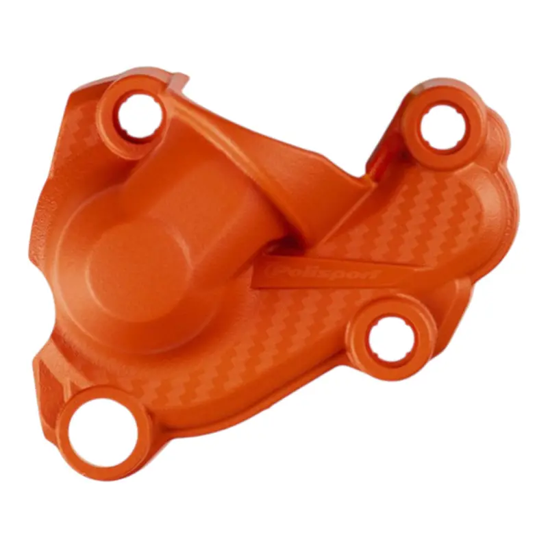 Polisport Mx Water Pump Cover For Ktm Exc-F 250/350 (2017–2023) & Sx-F 250/350 (2016–2022) – Orange High-Impact Plastic Guard 1
