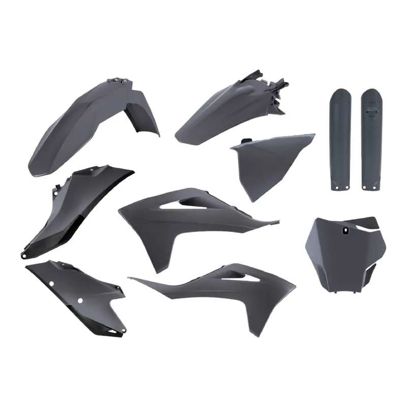 Polisport Oem-Style Plastic Kit For Gasgas Ec/Ec-F 250 & 300 (2021–2022) – Nardo Grey Replica Bodywork 1