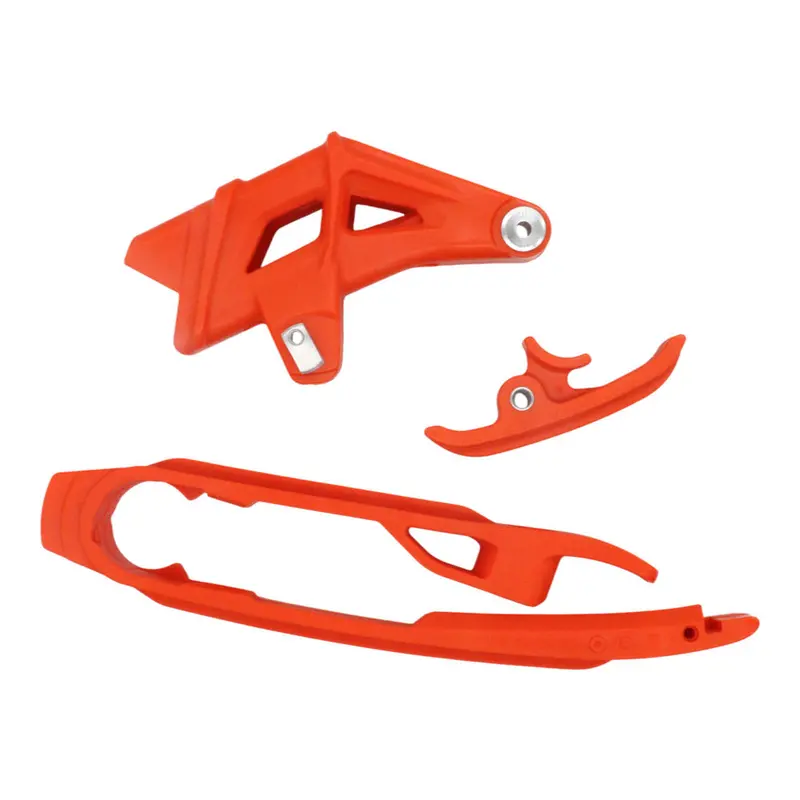 Polisport Orange Chain Guide & Slider Kit For Ktm Sx/Sx-F (2016–2025) – Tpu-Based Oem-Style System With Sliding Piece 1