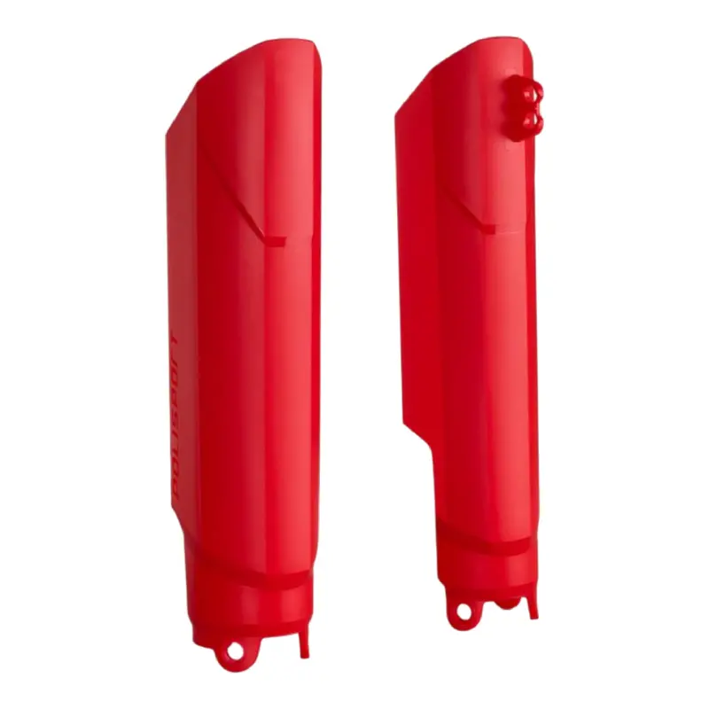 Polisport Red Full-Wrap Motocross Fork Guards For Honda Crf250R/450R/Rx (2019–2024) – High-Impact Polypropylene, Precision Oem Fit 1
