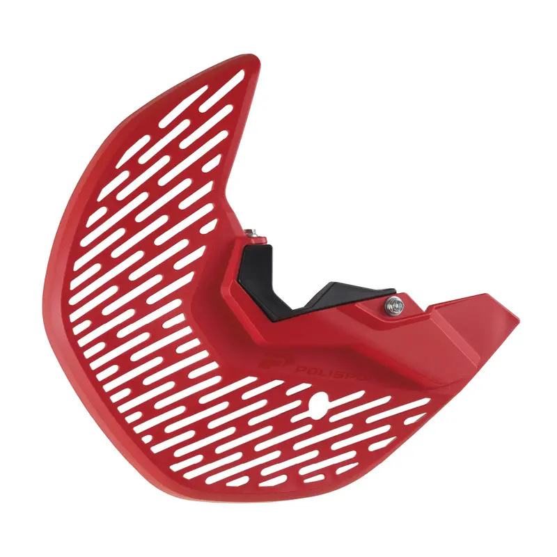 Polisport Red Mx Disc & Fork Guard For Gasgas Ec/Ex/Mc 125–450F (2021–2024) – High-Strength Polypropylene Protection Against Debris And Impact 1