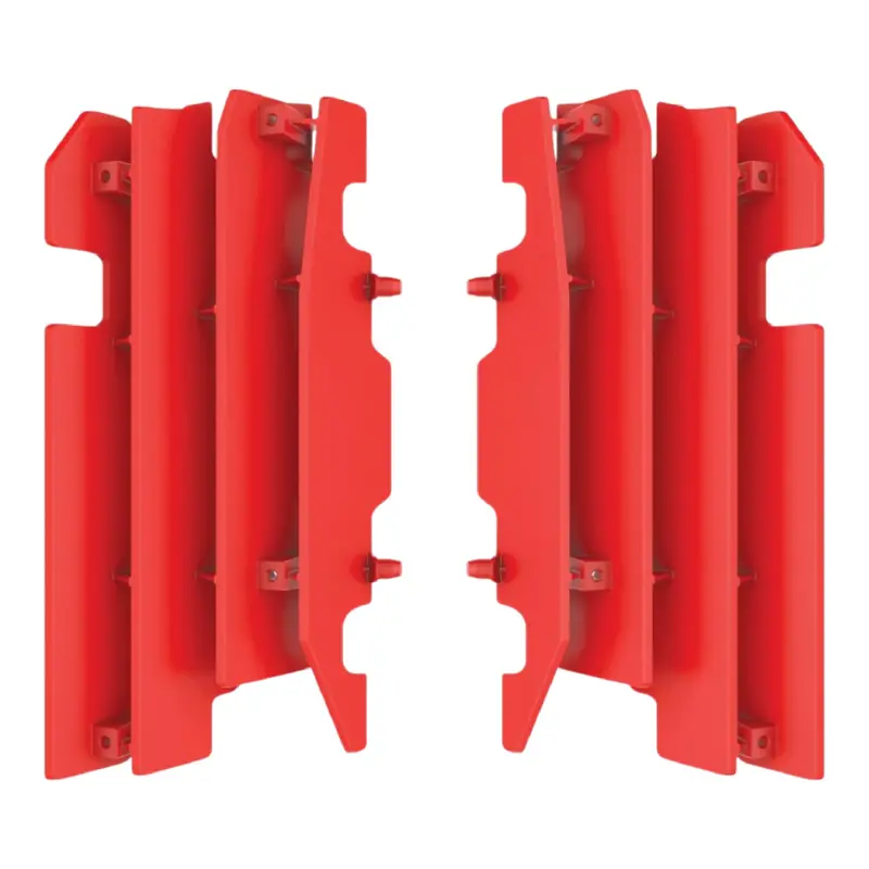 Polisport Red Radiator Louvers For Honda Crf450R (2003–2004) & Cr125/Cr250R (2000–2004) – Oem-Spec, Durable, Improved Ventilation 1