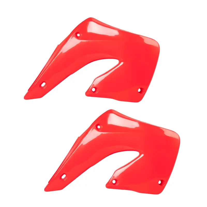 Polisport Red Radiator Scoops For Honda Cr125R/Cr250R (2000–2001) – Glossy Oem Replacement, Easy Install & Durable 1