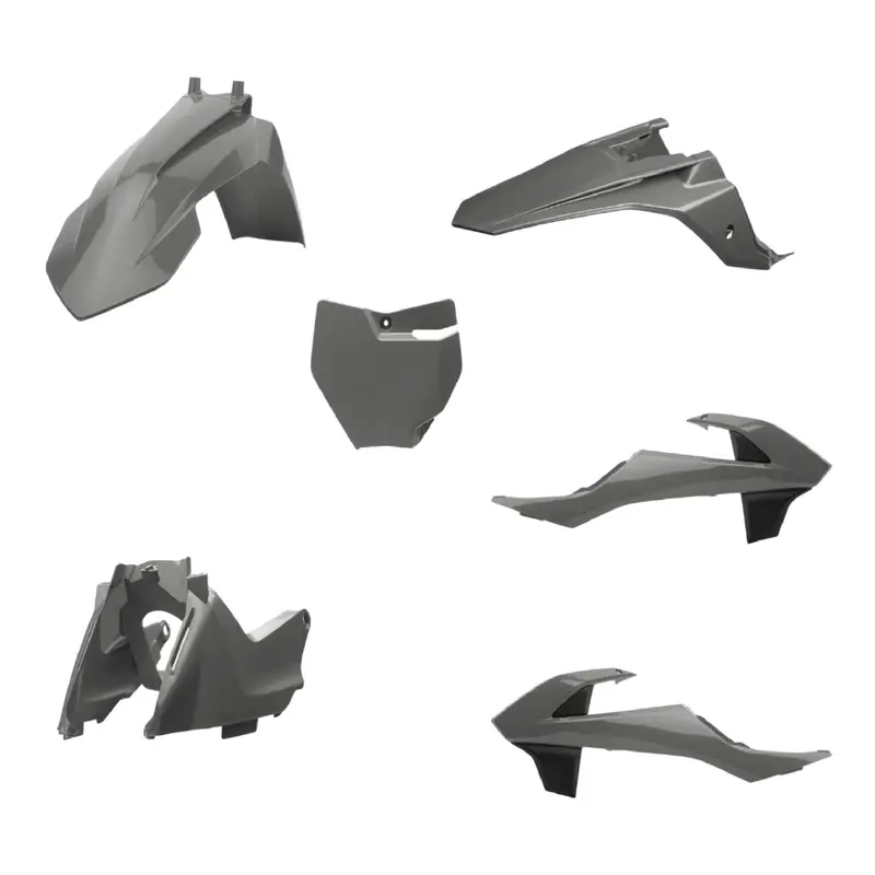 Polisport Replica Plastic Kit For Ktm Sx65 (2016–2023) – Nardo Grey Motocross Bodywork 1