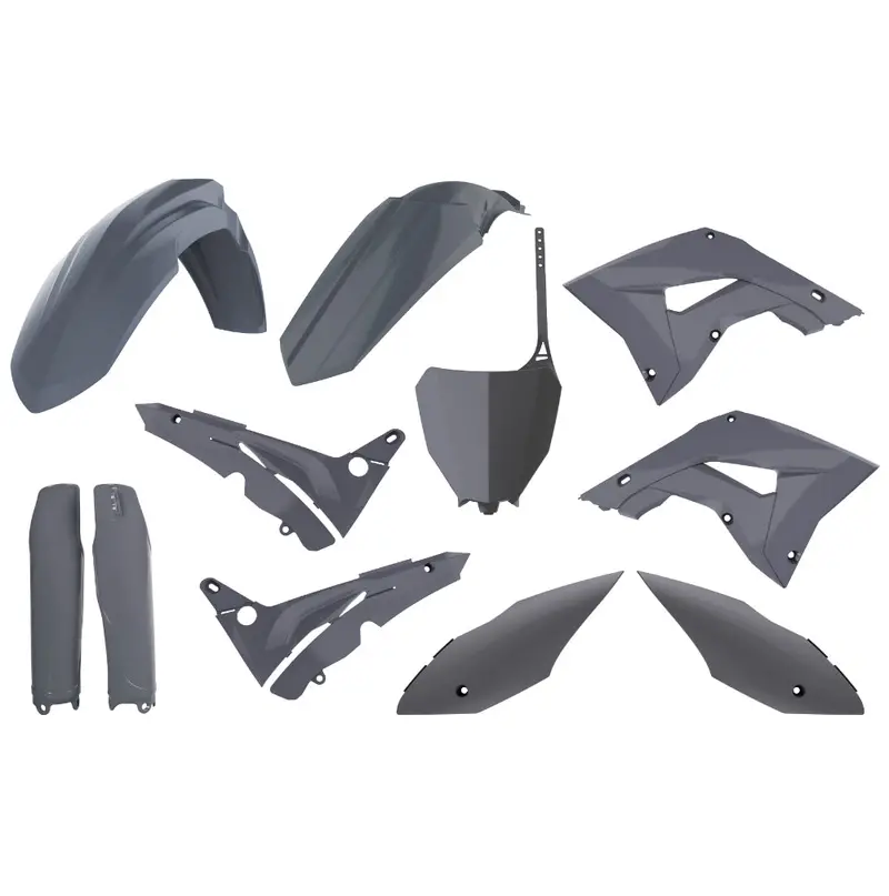 Polisport Restyling Kit For Honda Cr125/250 (2002–2007) – Nardo Grey Mx Upgrade 1