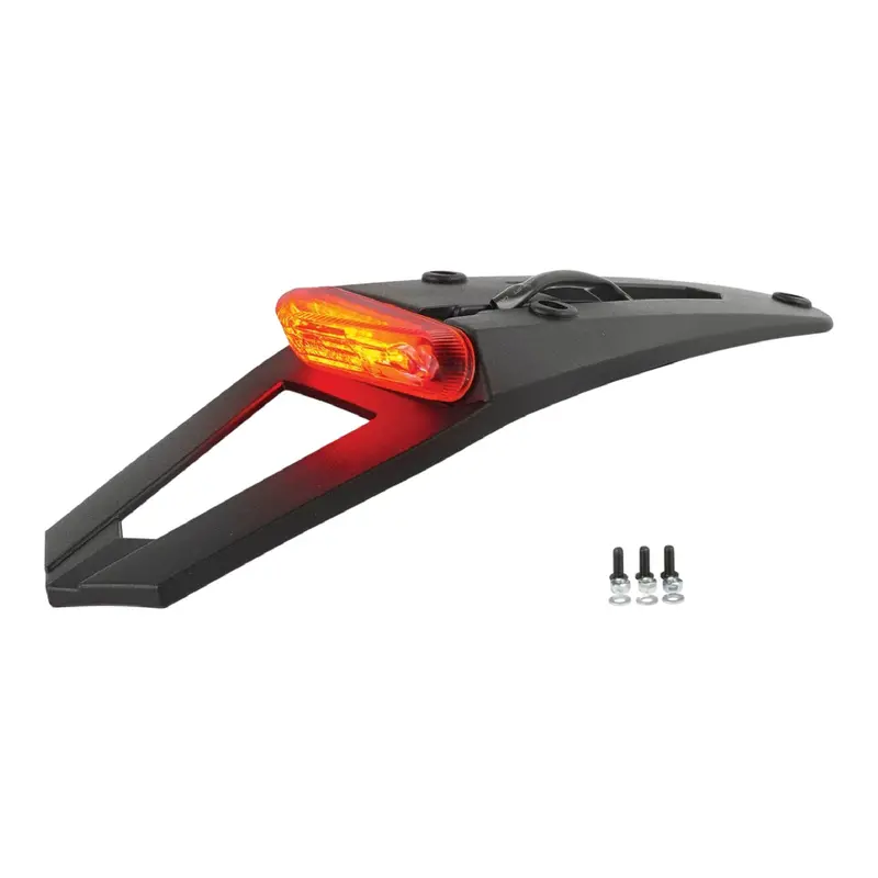 Polisport Rs Led Tail & Brake Light Kit – Integrated Rear Light For Enduro, Track & Dual Sport Motorcycles (Black) 1
