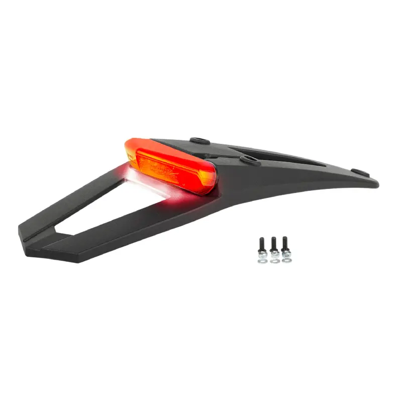 Polisport Rsp Led 3.0 Tail & Brake Light Kit – Ece/Dot-Approved Rear Light For Enduro & Dual Sport Bikes (Black) 1