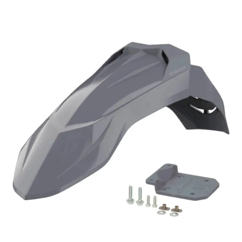 Polisport Universal Ufx Supermoto Front Fender – Sleek Nardo Grey, One-Size-Fits-All Design 1