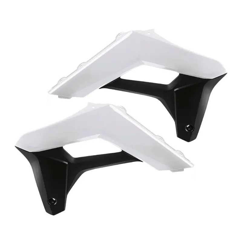 Polisport White/Black Radiator Scoops For Sherco Sc/Sc-F (2019–2023) – Gloss Oem Replacement, Impact-Resistant & Simple Installation 1