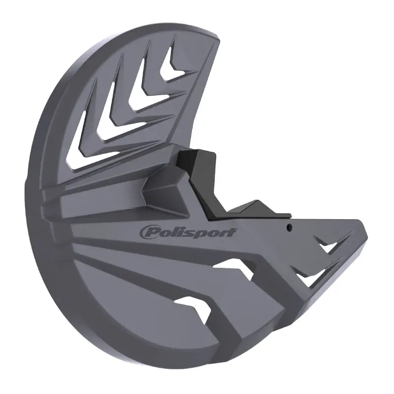 Polisport Yamaha Yz125/Yz250/Yz250F/Yz450F (2008–2024) Disc & Fork Protector – Grey Impact-Resistant Polypropylene Guard 1